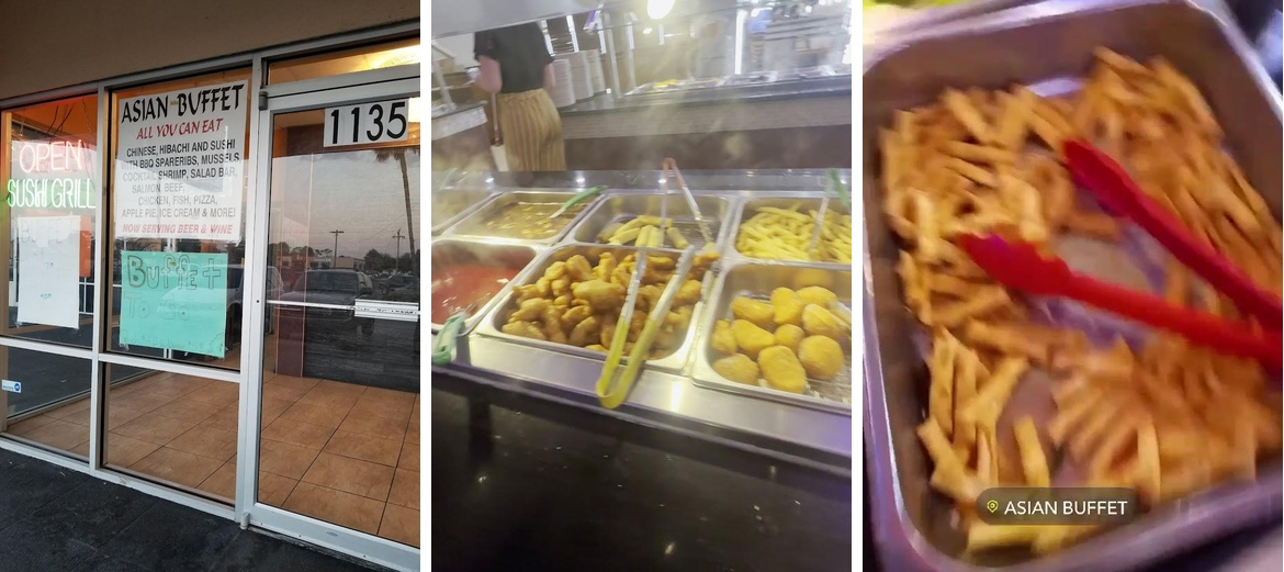 Asian Buffet Menu