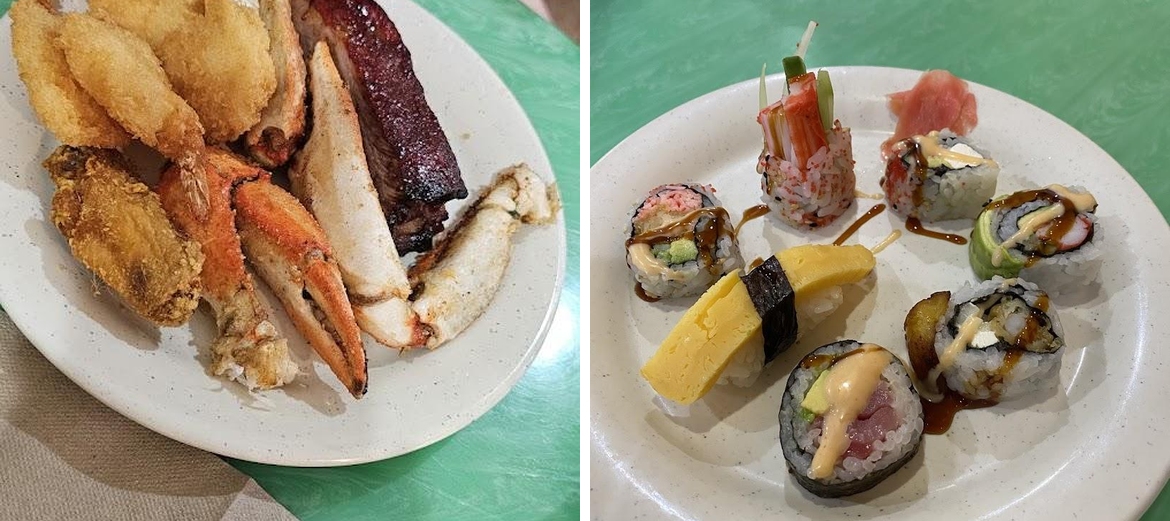 Asian Buffet Menu