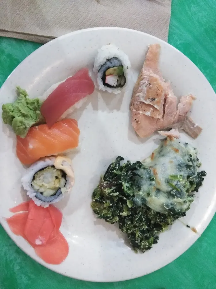 Sushi Spinach Stuffed Mushrooms Salmon